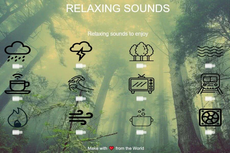relax sounds site