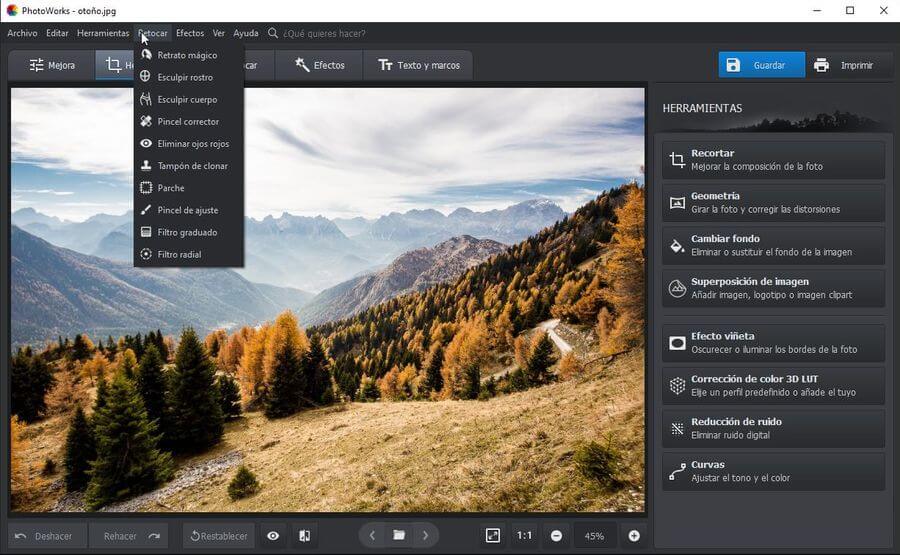 PhotoWorks: impresionante software para la edición de fotografías