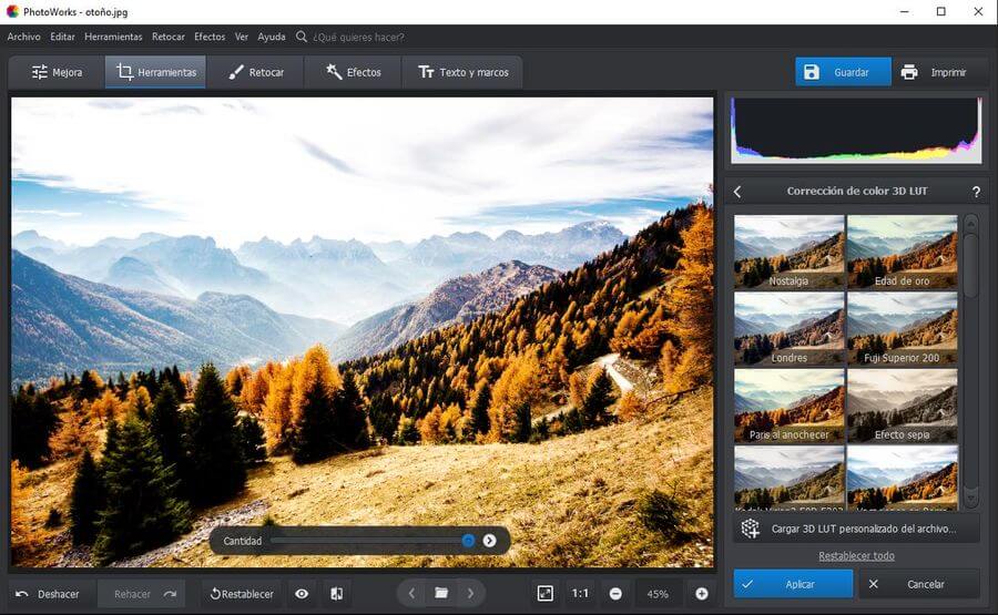 PhotoWorks: impresionante software para la edición de fotografías