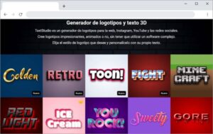 Crear bonitos textos 3D fácilmente