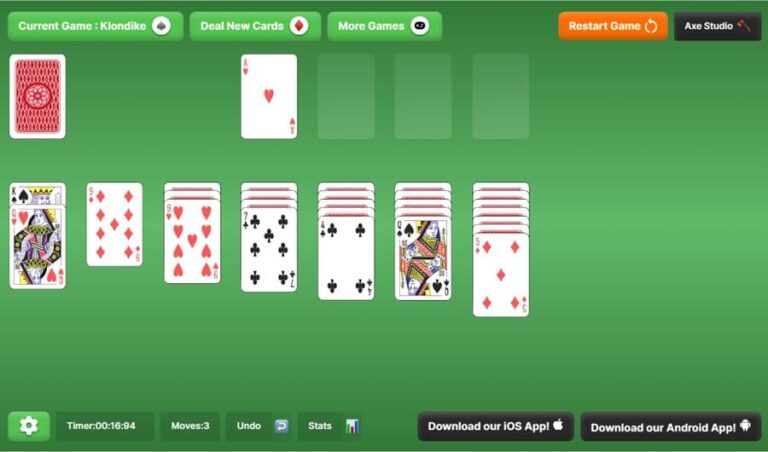 Simple Solitaire: juego de solitario de cartas gratuito y en línea