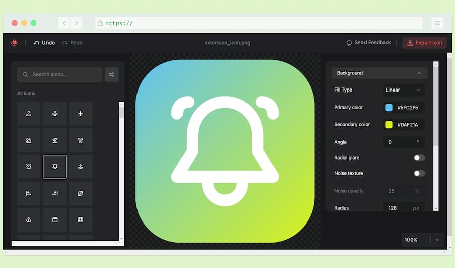 Crear iconos gratis para apps o cualquier otro proyecto fácilmente