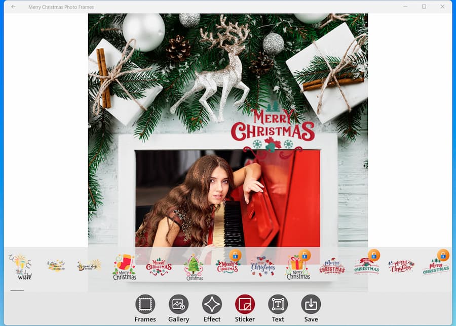 Merry Christmas Photo Frames