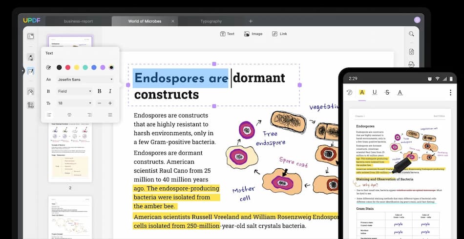 Trabajar con documentos PDF en todos tus dispositivos con UPDF