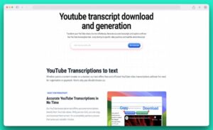 YouTube Transcription Tool