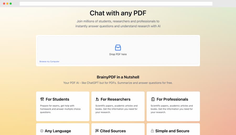 BrainyPdf