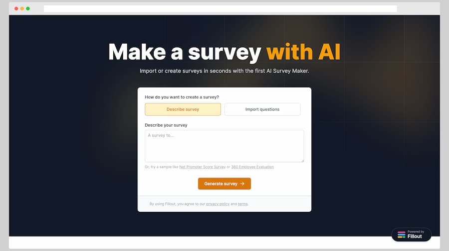 AI Survey Maker