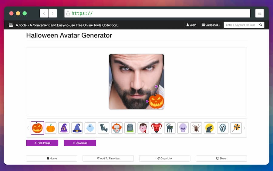 Crear un avatar para Halloween