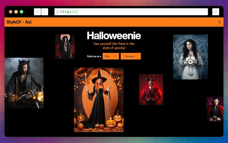 Halloweenie: convierte gratis tus fotos en retratos de Halloween