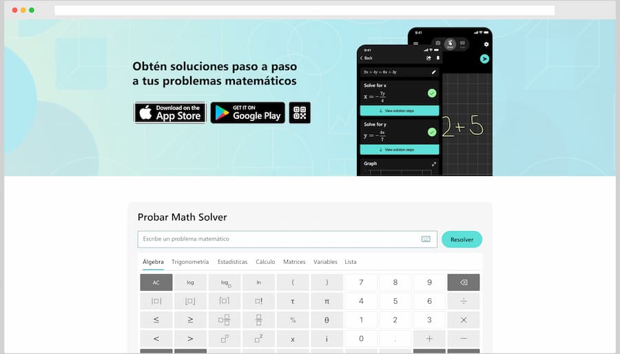 Microsoft Math Solver: app para resolver problemas matemáticos