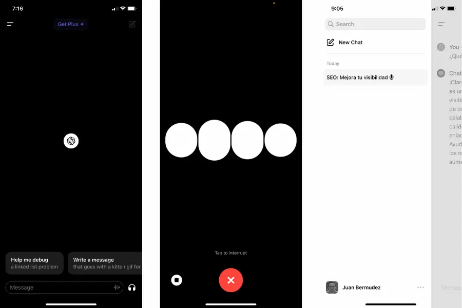 Chat de voz con ChatGPT ya disponible en Android e iPhone