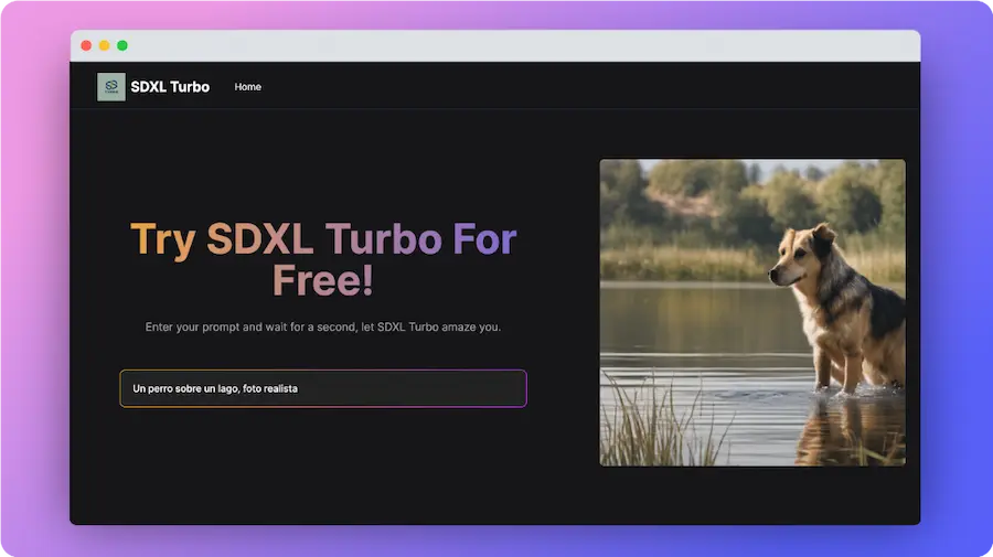 SDXL Turbo