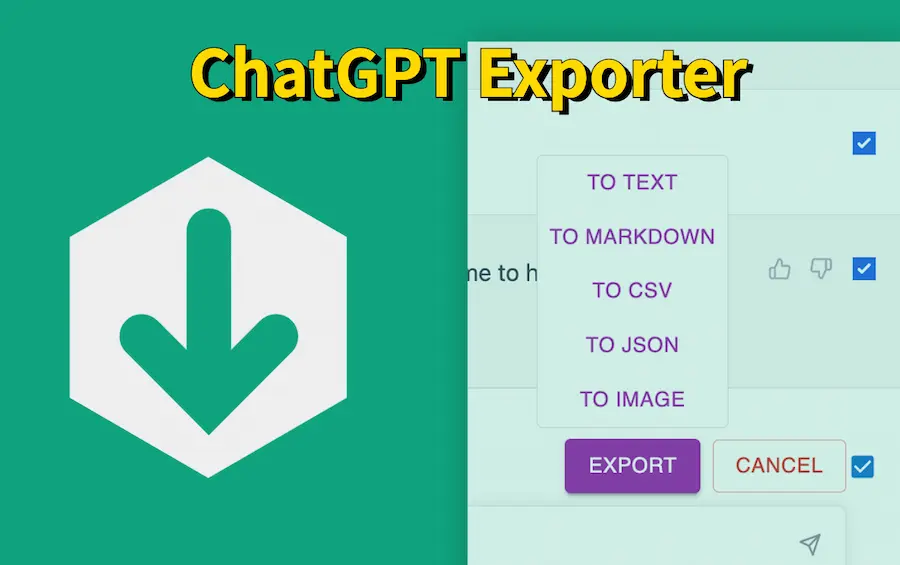 Exportar tus conversaciones con ChatGPT con ChatGPT Exporter