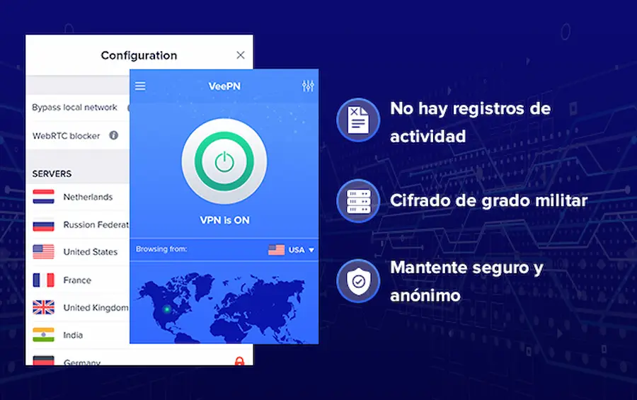 Free VPN VeePN