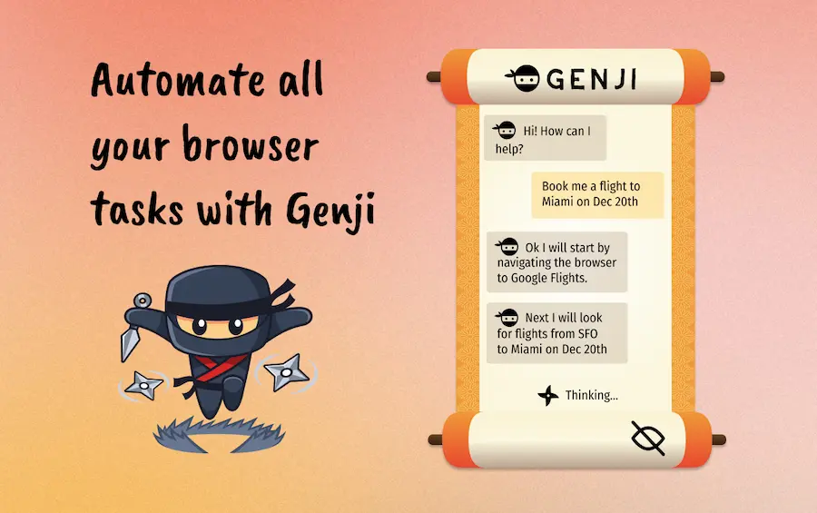 Genji para Chrome: asistente de Inteligencia Artificial para Chrome