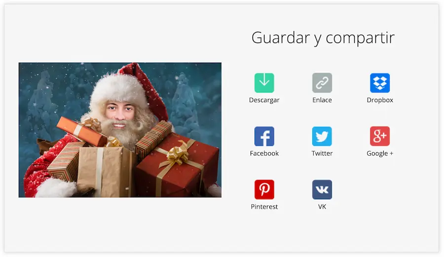Make me Santa: carga tu foto de retrato y conviértete en Papá Noel
