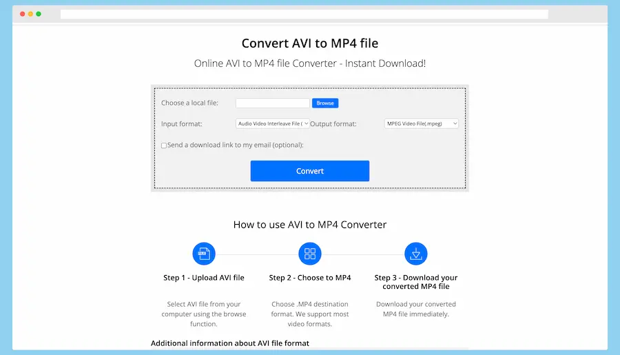 Convertir vídeo AVI a MP4 gratis: los 5 mejores sitios