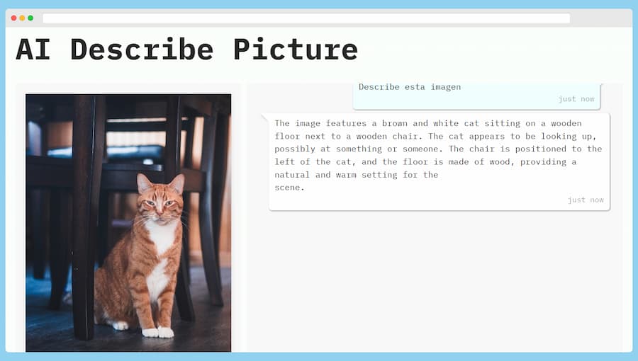AI Describe Picture: crear prompts o descripciones de imágenes