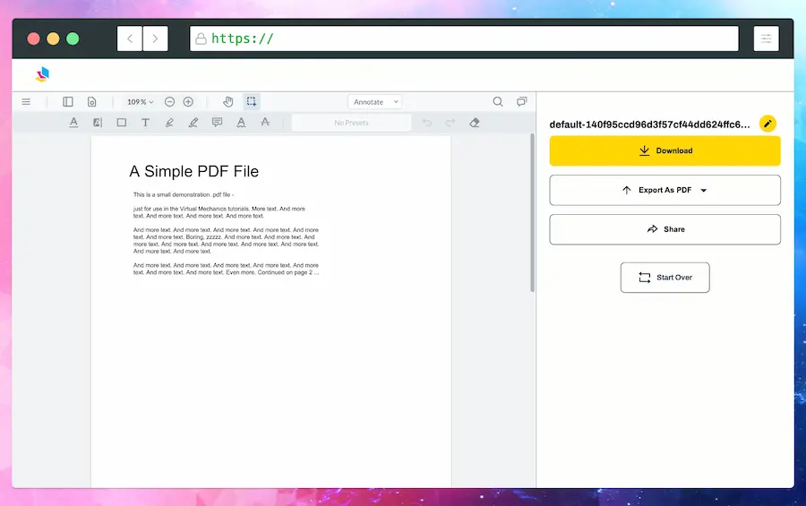 Edición de documentos PDF fácil y gratuita: PDF Editor