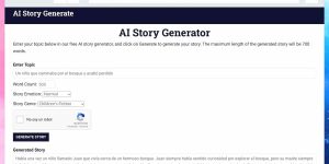 AI Story Generator