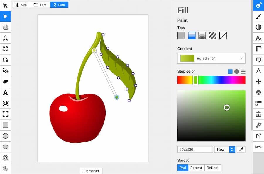 Boxy SVG Editor: herramienta online para editar gráficos SVG