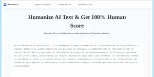 Humanizar textos creados con IA gratis