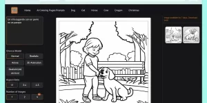 AI Coloring Pages Generator