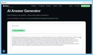 AI Answer Generator