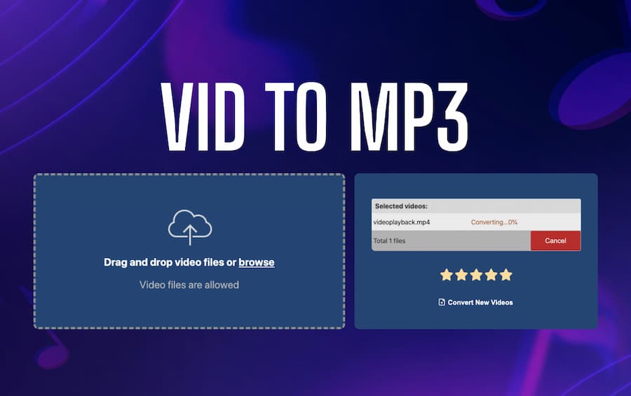 Convertir vídeos a MP3 en Chrome