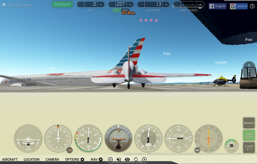 GeoFS - simulador de vuelo online y gratuito