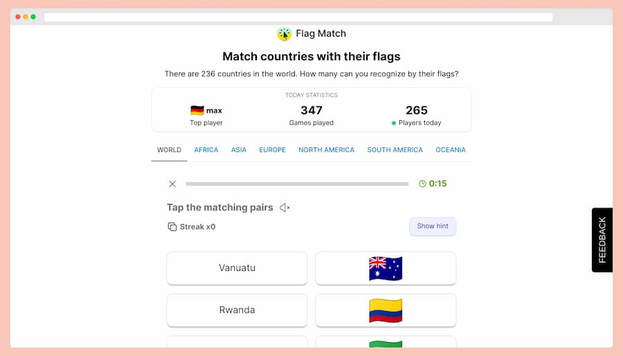 Flag Match