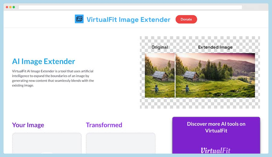 VirtualFit AI Image Extender