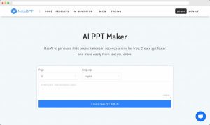 AI PPT Maker