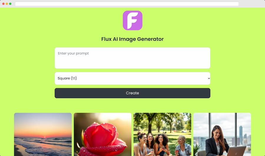 Flux AI Image Generator