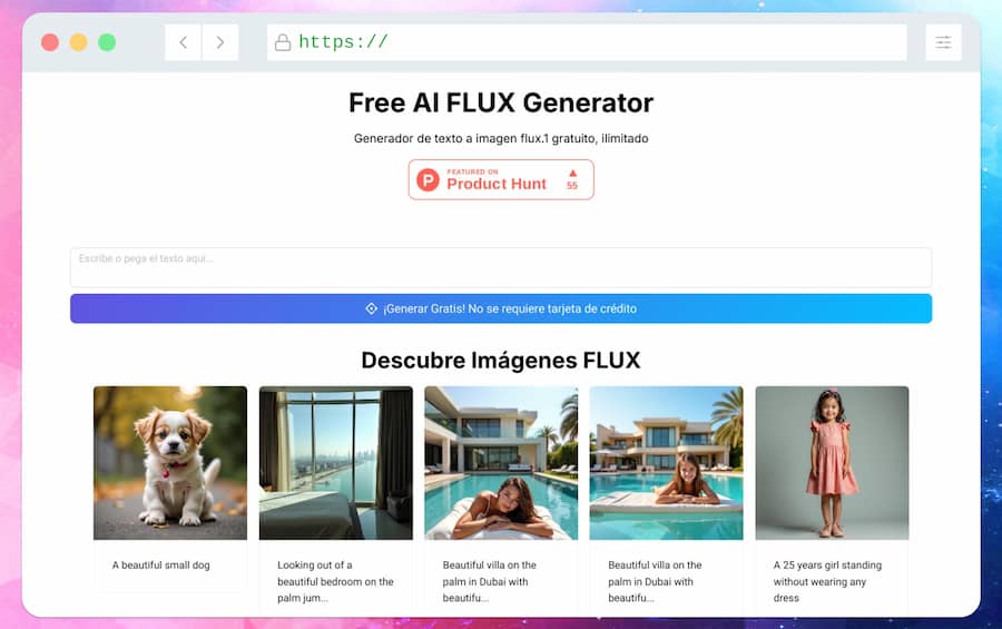 Free AI Flux Generator