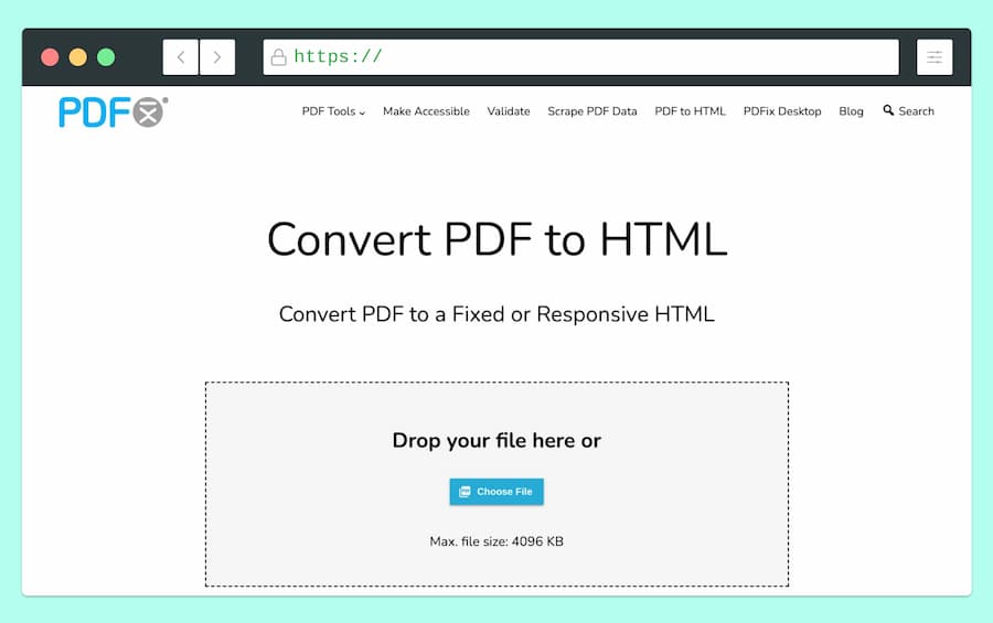 Convertir PDF a HTML online