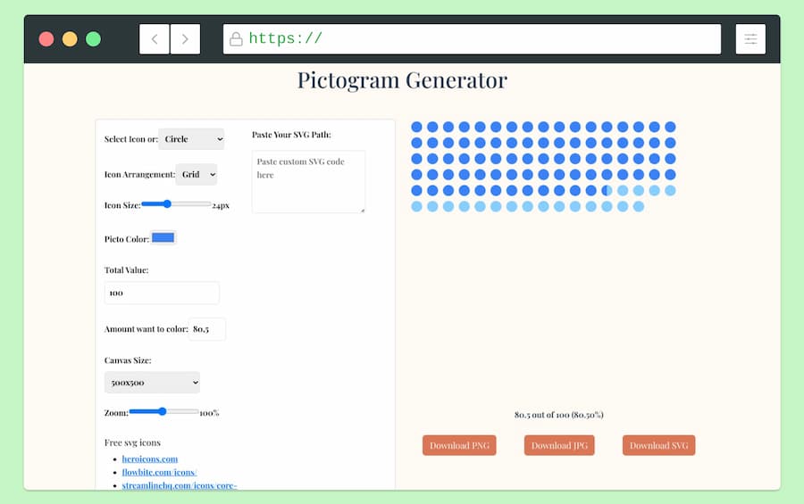 Pictogram Generator