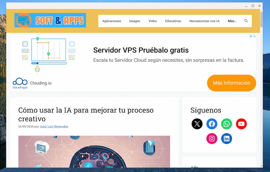 Qué es Nativifier - App creada con esta plataforma