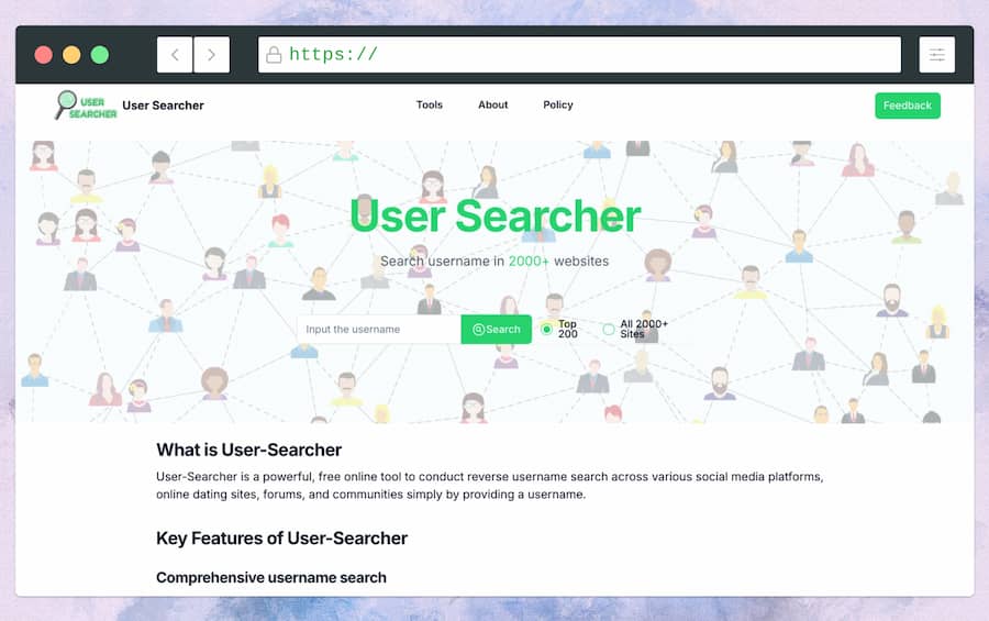 User Searcher