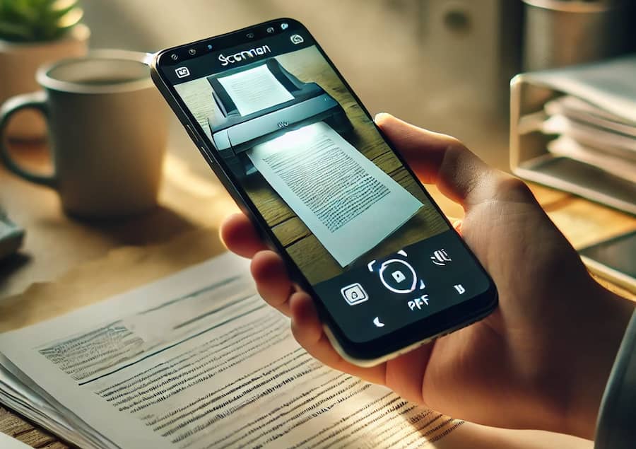 Convertir tu smartphone en un escáner