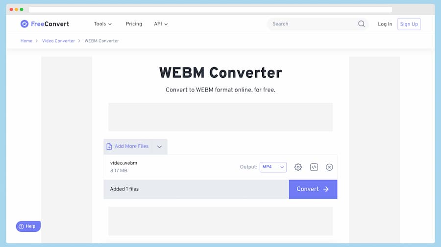 WEBM Converter