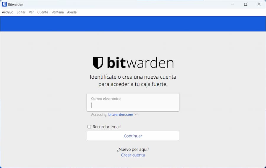 Bitwarden para Windows