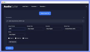 Convertidor de audio de AudioCutter