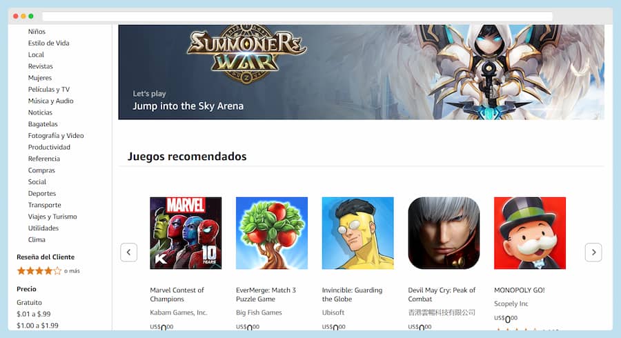 Adiós a la Amazon Appstore