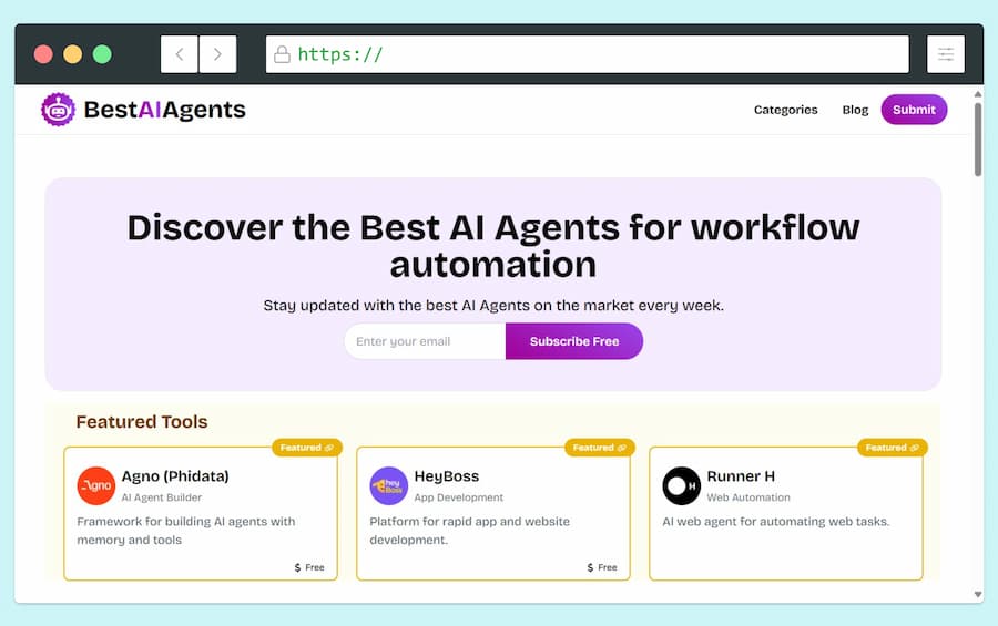 Best AI Agents