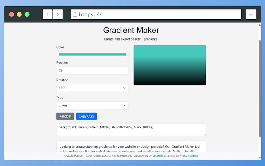 Gradient Maker